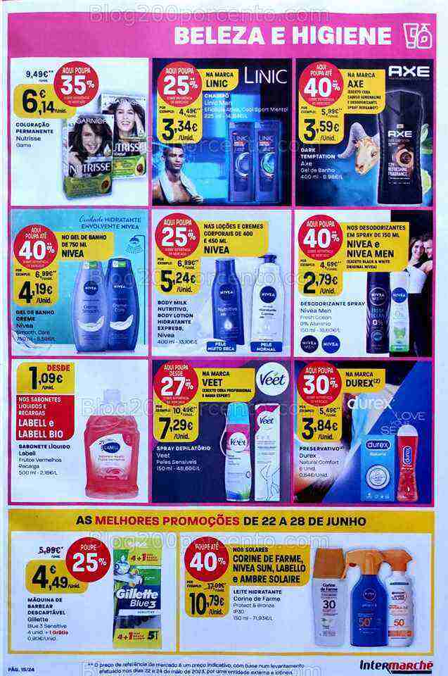 Antevisão Folheto INTERMARCHÉ Promoções de 22 a 28 junho
