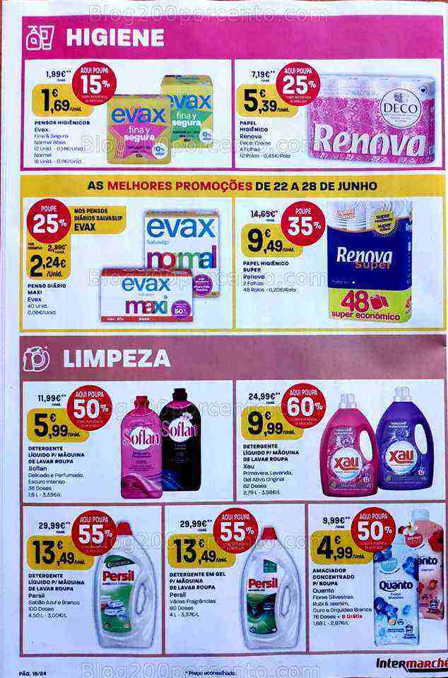 Antevisão Folheto INTERMARCHÉ Promoções de 22 a 28 junho