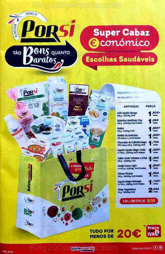 Antevisão Folheto INTERMARCHÉ Promoções de 22 a 28 junho