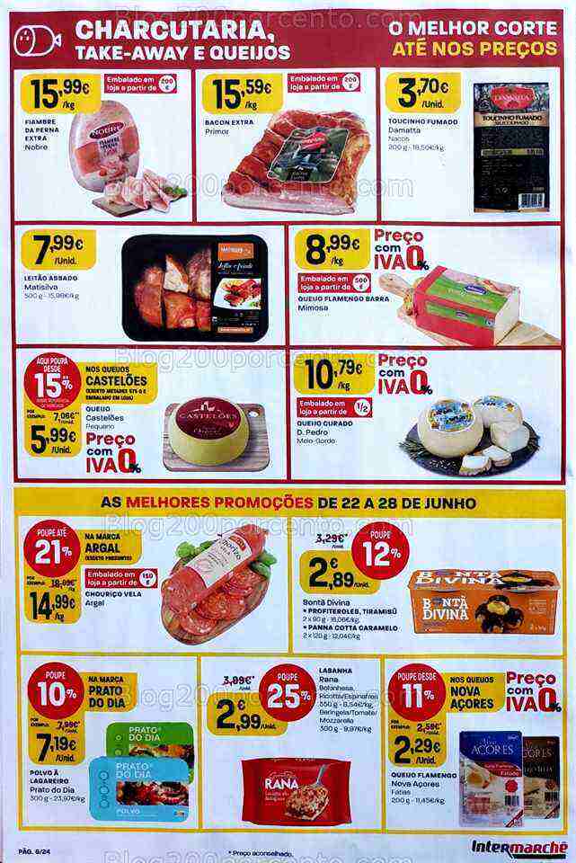 Antevisão Folheto INTERMARCHÉ Promoções de 22 a 28 junho