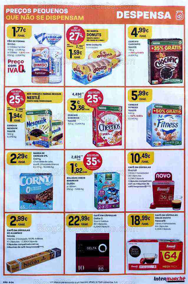 Antevisão Folheto INTERMARCHÉ Promoções de 22 a 28 junho