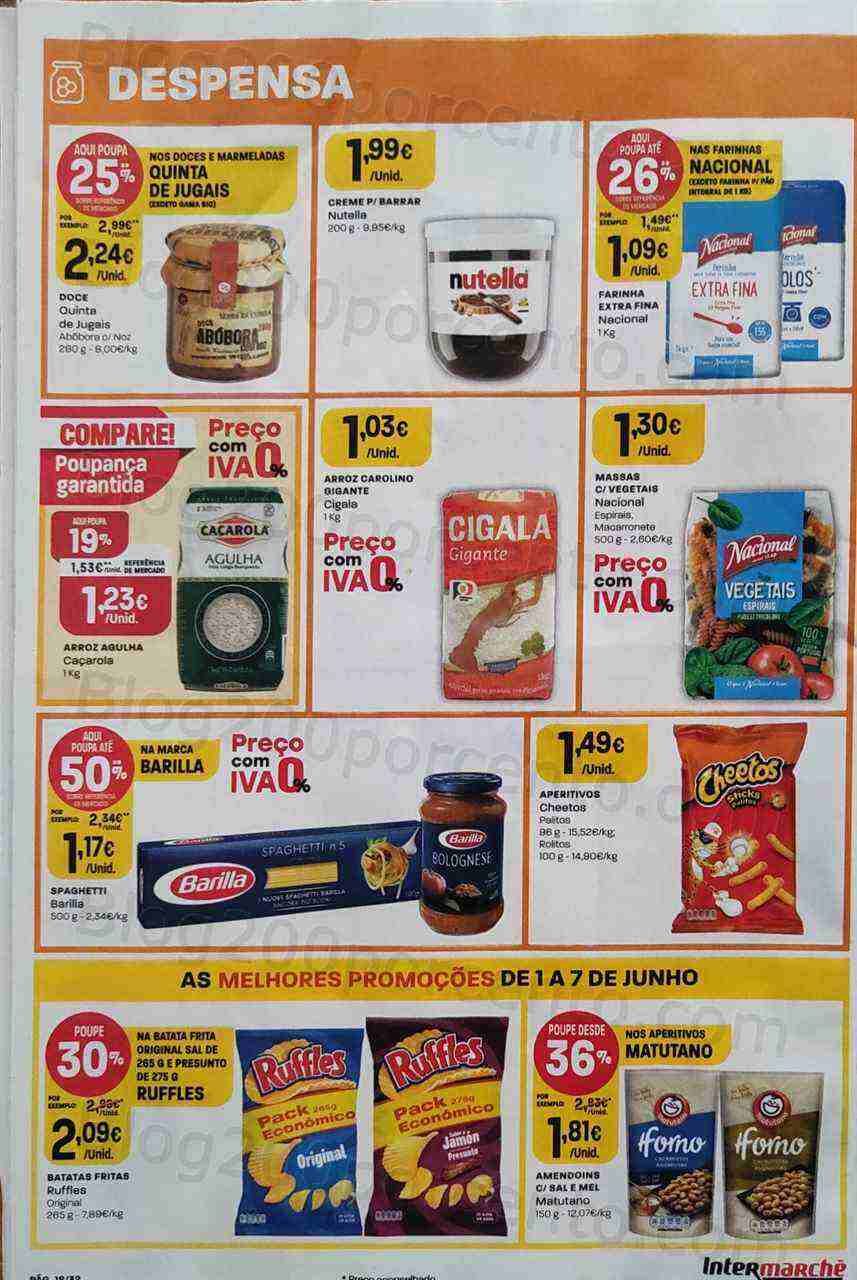 Antevisão Folheto INTERMARCHÉ Promoções de 1 a 7 junho
