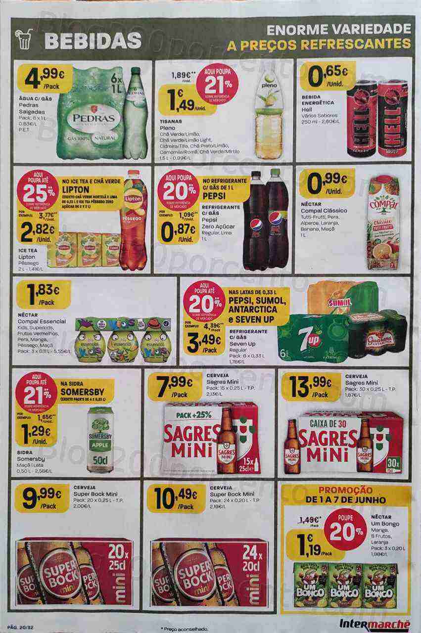 Antevisão Folheto INTERMARCHÉ Promoções de 1 a 7 junho