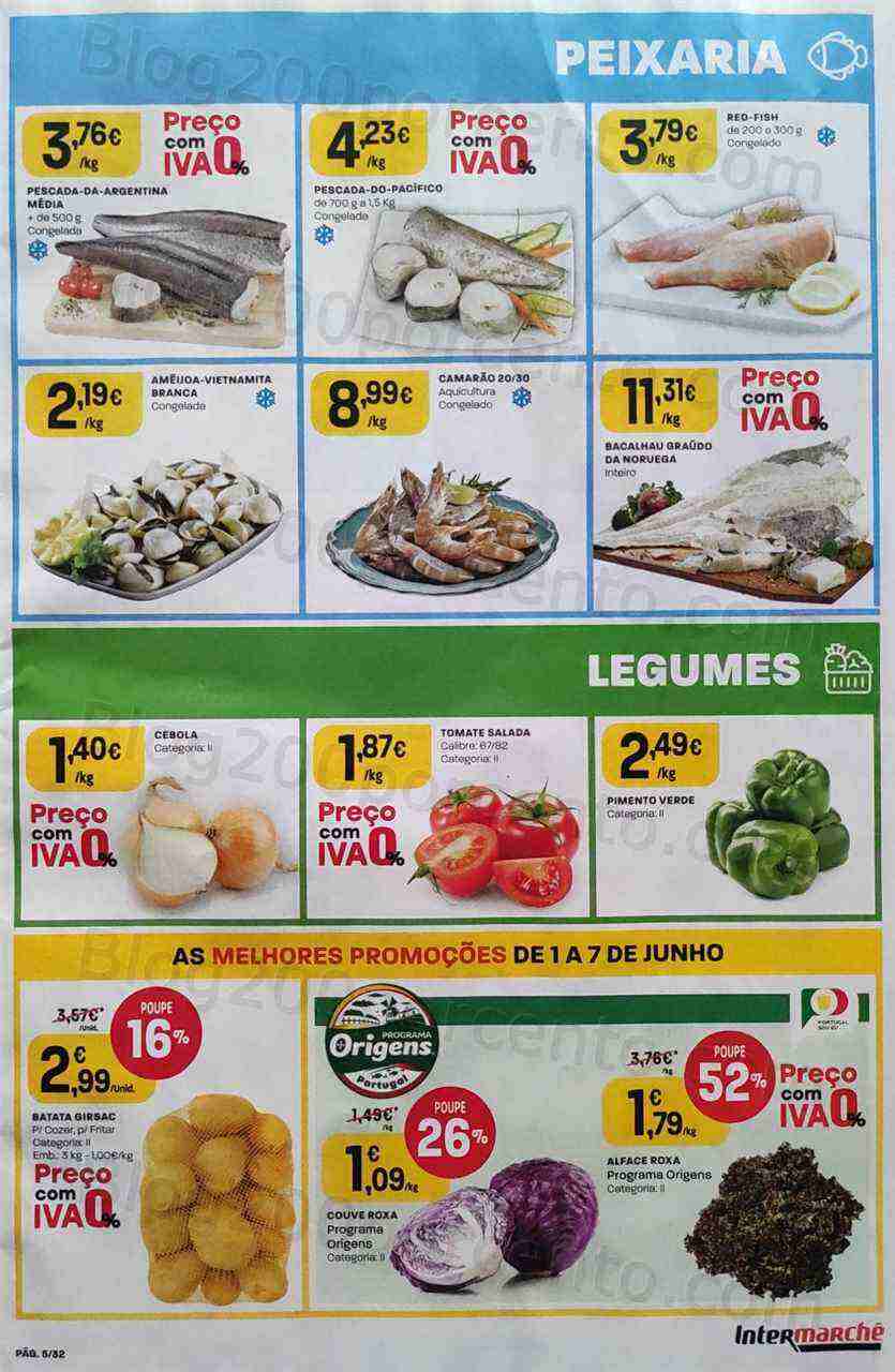 Antevisão Folheto INTERMARCHÉ Promoções de 1 a 7 junho