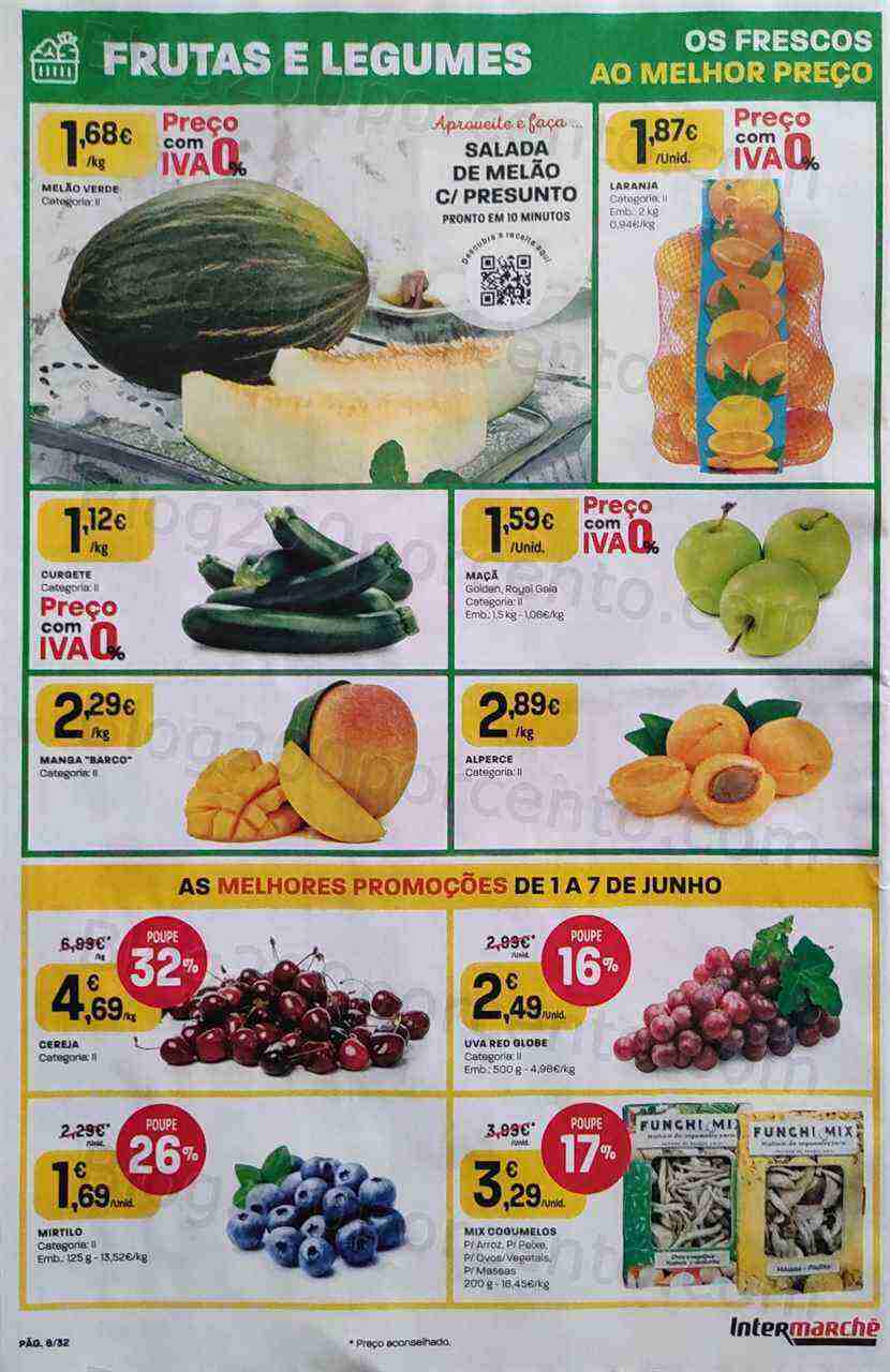 Antevisão Folheto INTERMARCHÉ Promoções de 1 a 7 junho