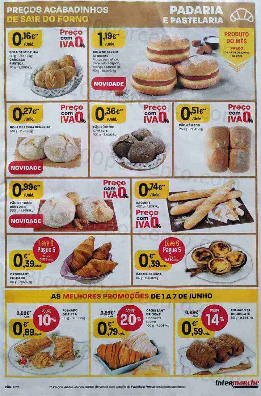 Antevisão Folheto INTERMARCHÉ Promoções de 1 a 7 junho
