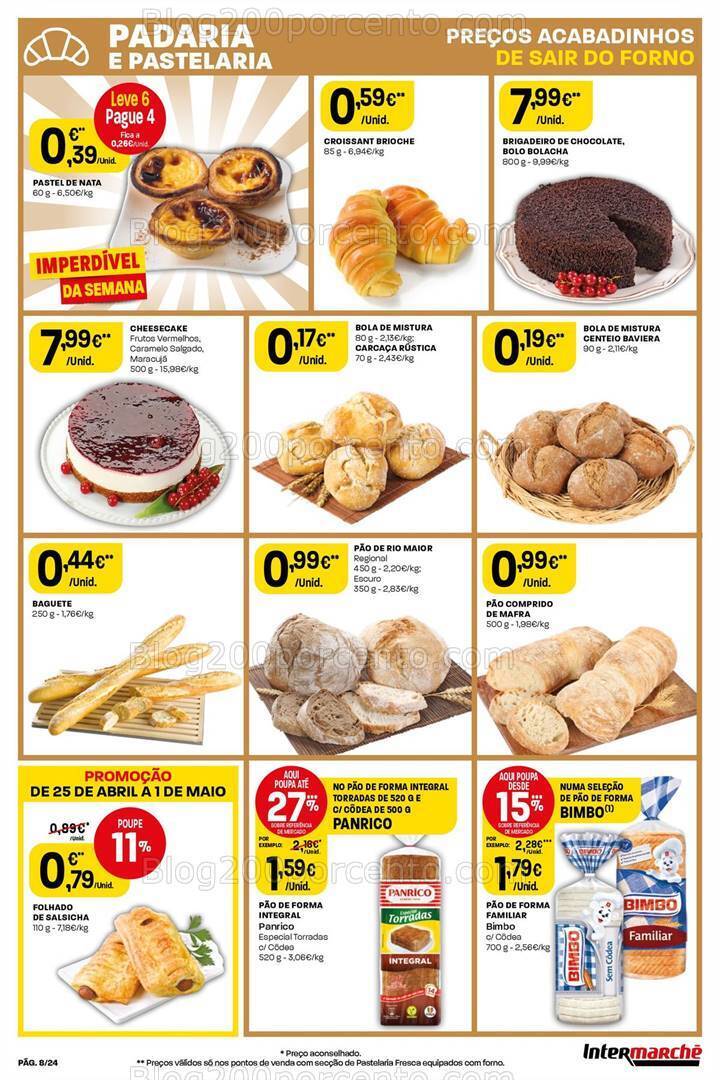 Antevisão Folheto INTERMARCHÉ Promoções de 25 abril a 1 maio