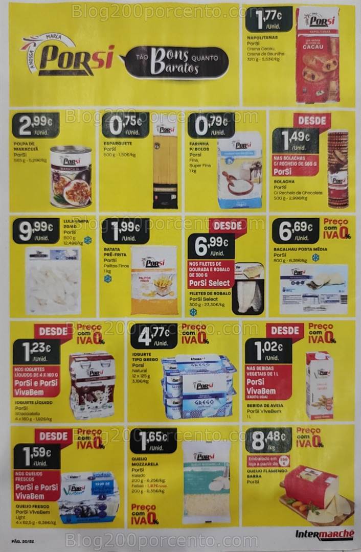 Antevisão Folheto INTERMARCHÉ Super Promoções de 28 setembro a 4 outubro