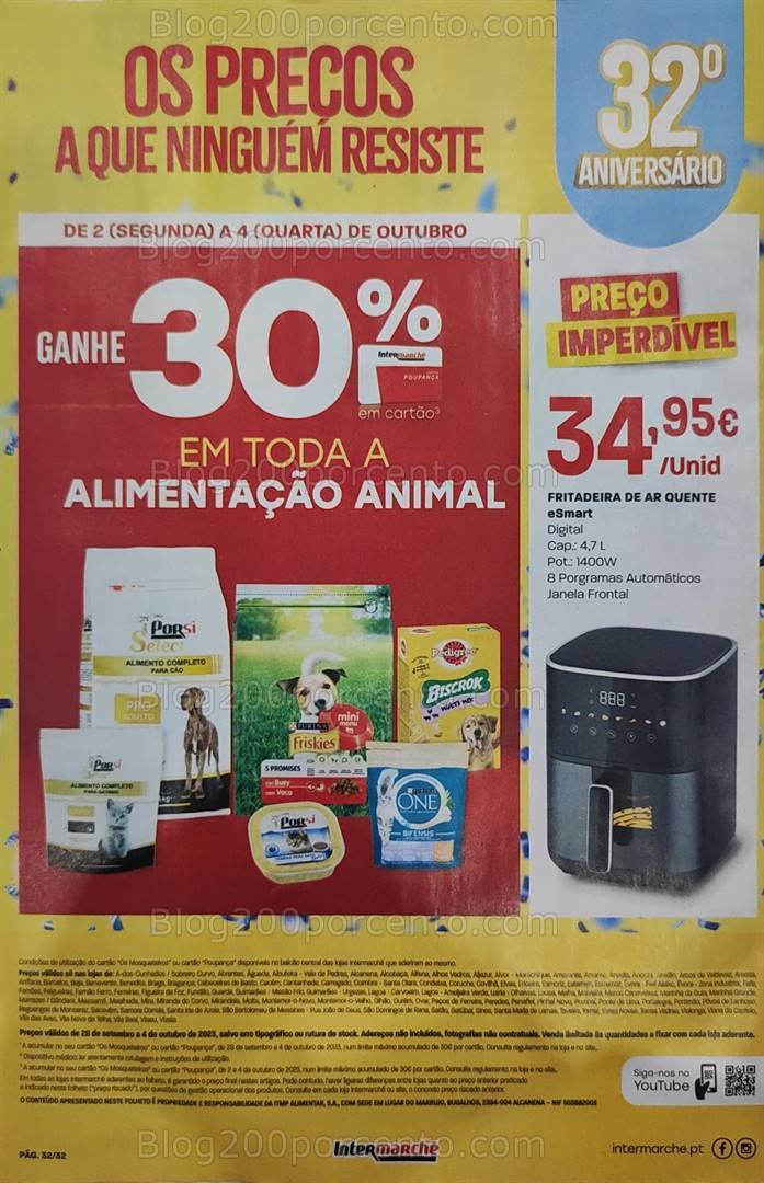 Antevisão Folheto INTERMARCHÉ Super Promoções de 28 setembro a 4 outubro