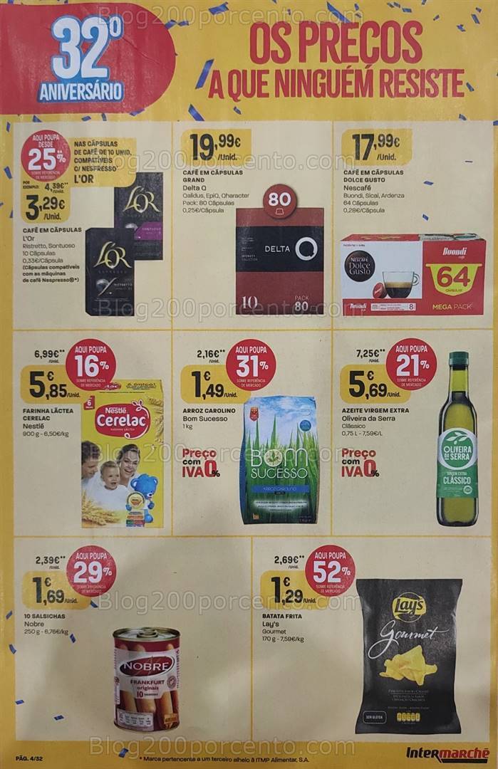 Antevisão Folheto INTERMARCHÉ Super Promoções de 28 setembro a 4 outubro