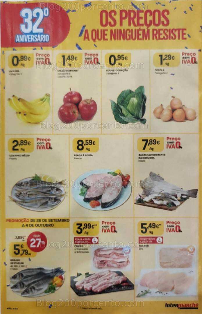 Antevisão Folheto INTERMARCHÉ Super Promoções de 28 setembro a 4 outubro