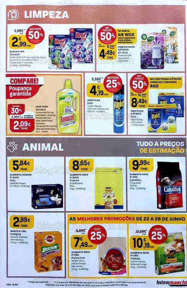 Antevisão Folheto INTERMARCHÉ Promoções de 22 a 28 junho