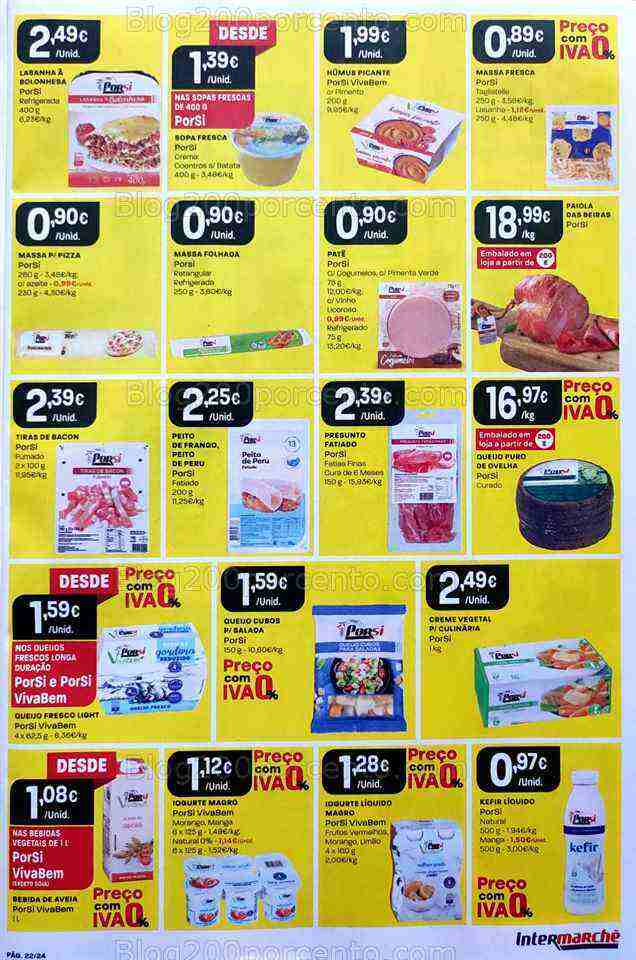 Antevisão Folheto INTERMARCHÉ Promoções de 22 a 28 junho