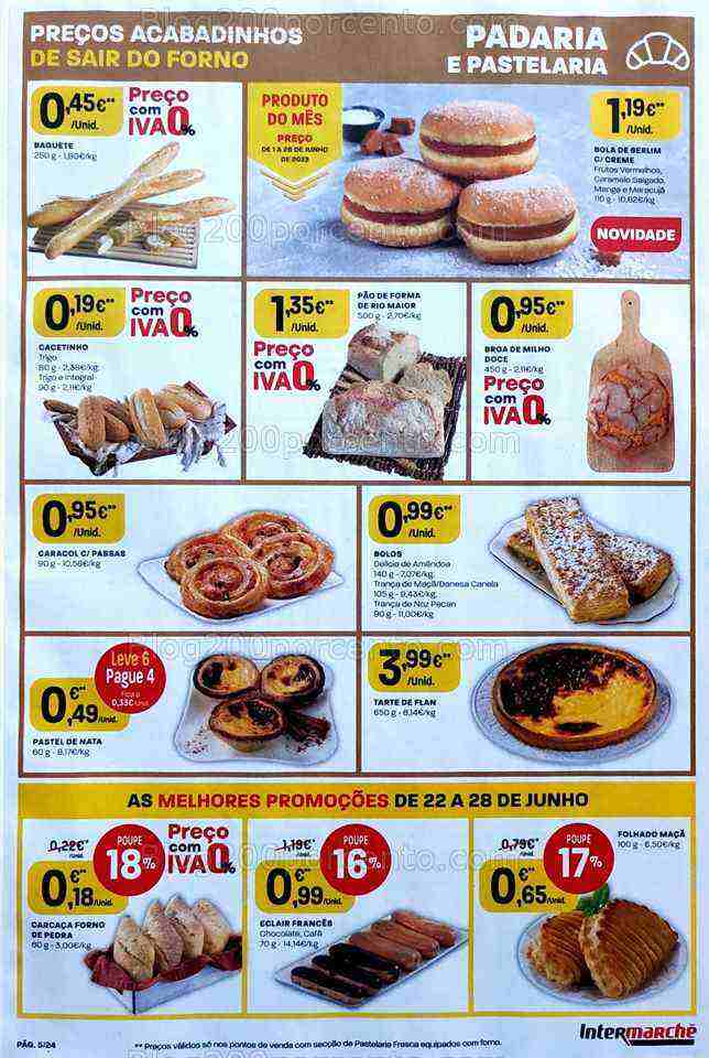 Antevisão Folheto INTERMARCHÉ Promoções de 22 a 28 junho