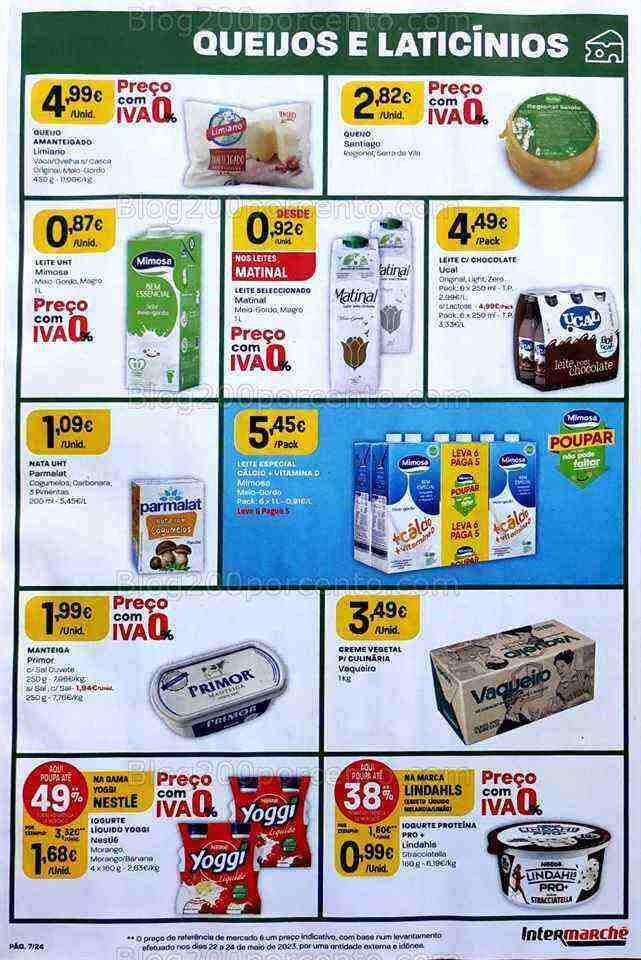 Antevisão Folheto INTERMARCHÉ Promoções de 22 a 28 junho