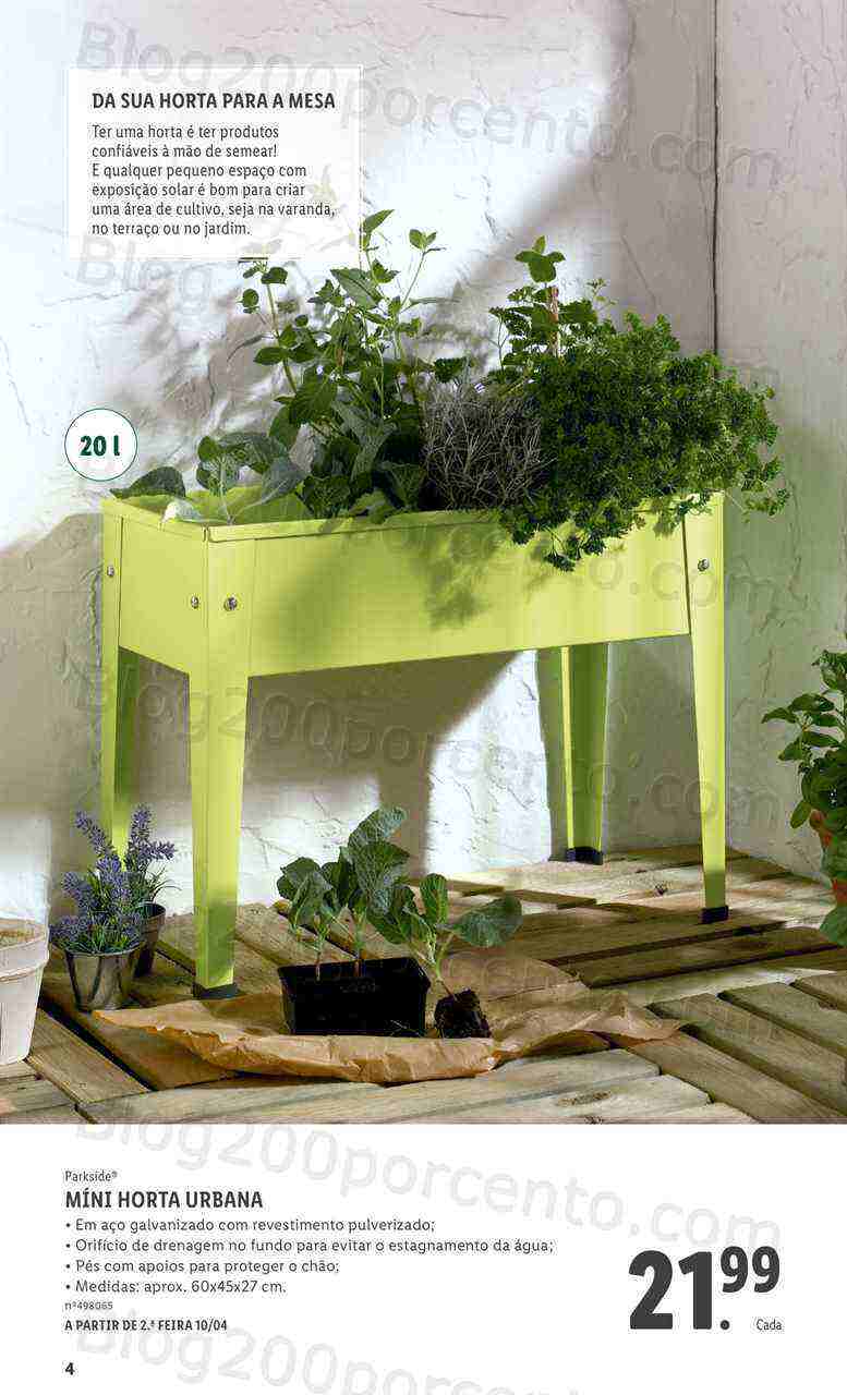 Antevisão Folheto LIDL Especial Jardim Promoções para Abril e Maio!