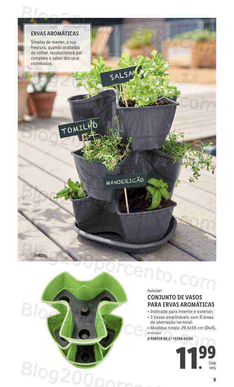 Antevisão Folheto LIDL Especial Jardim Promoções para Abril e Maio!