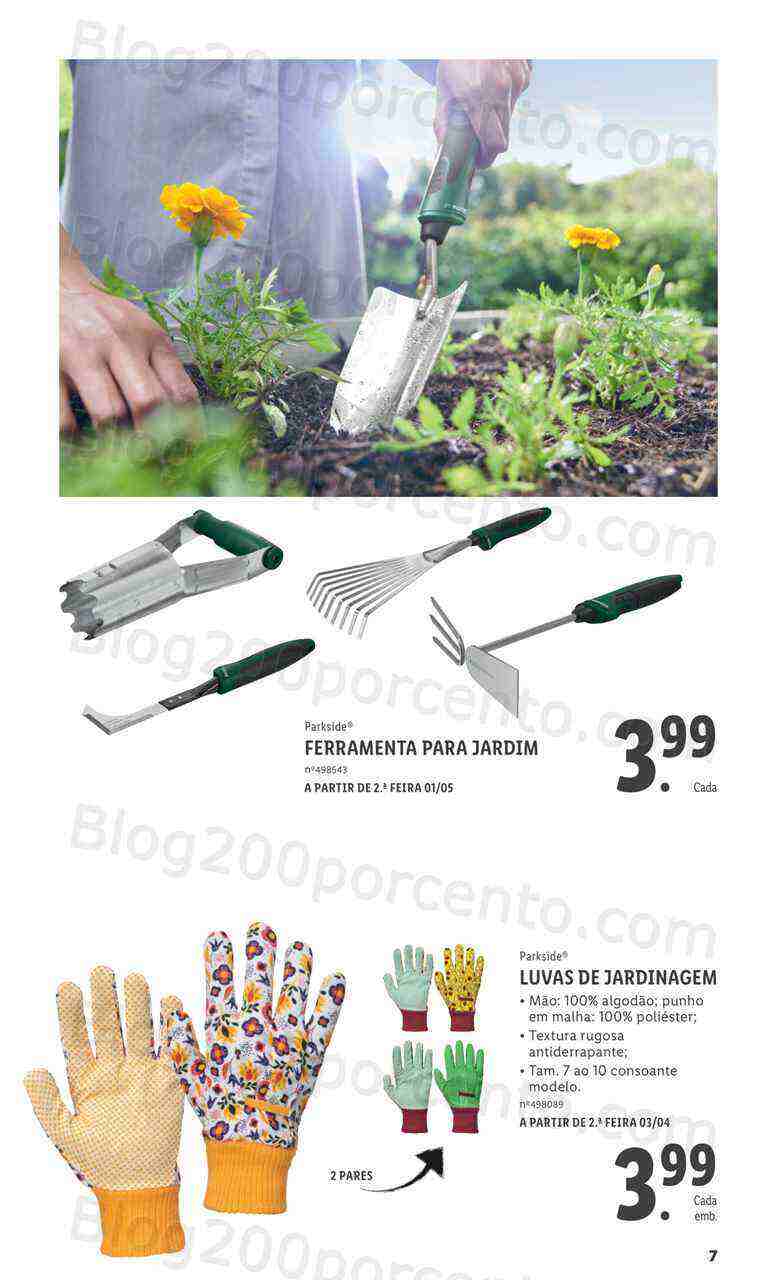 Antevisão Folheto LIDL Especial Jardim Promoções para Abril e Maio!