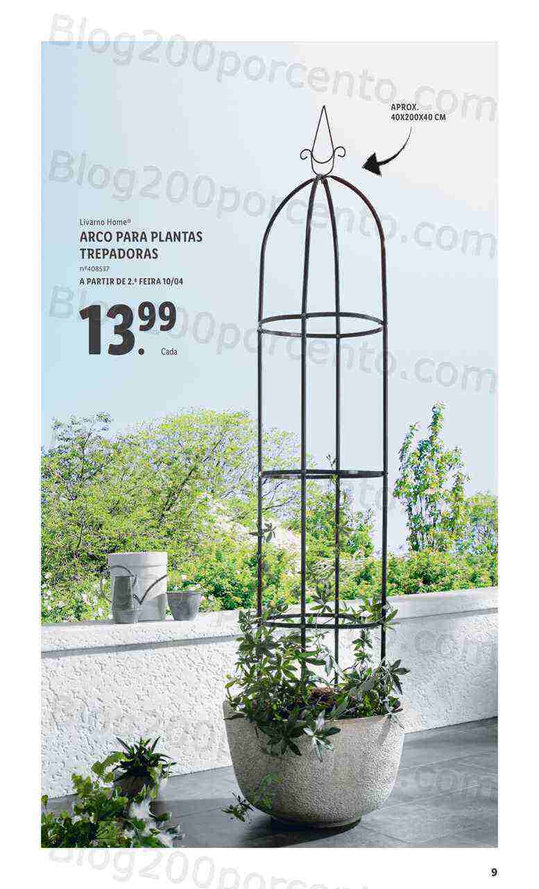 Antevisão Folheto LIDL Especial Jardim Promoções para Abril e Maio!