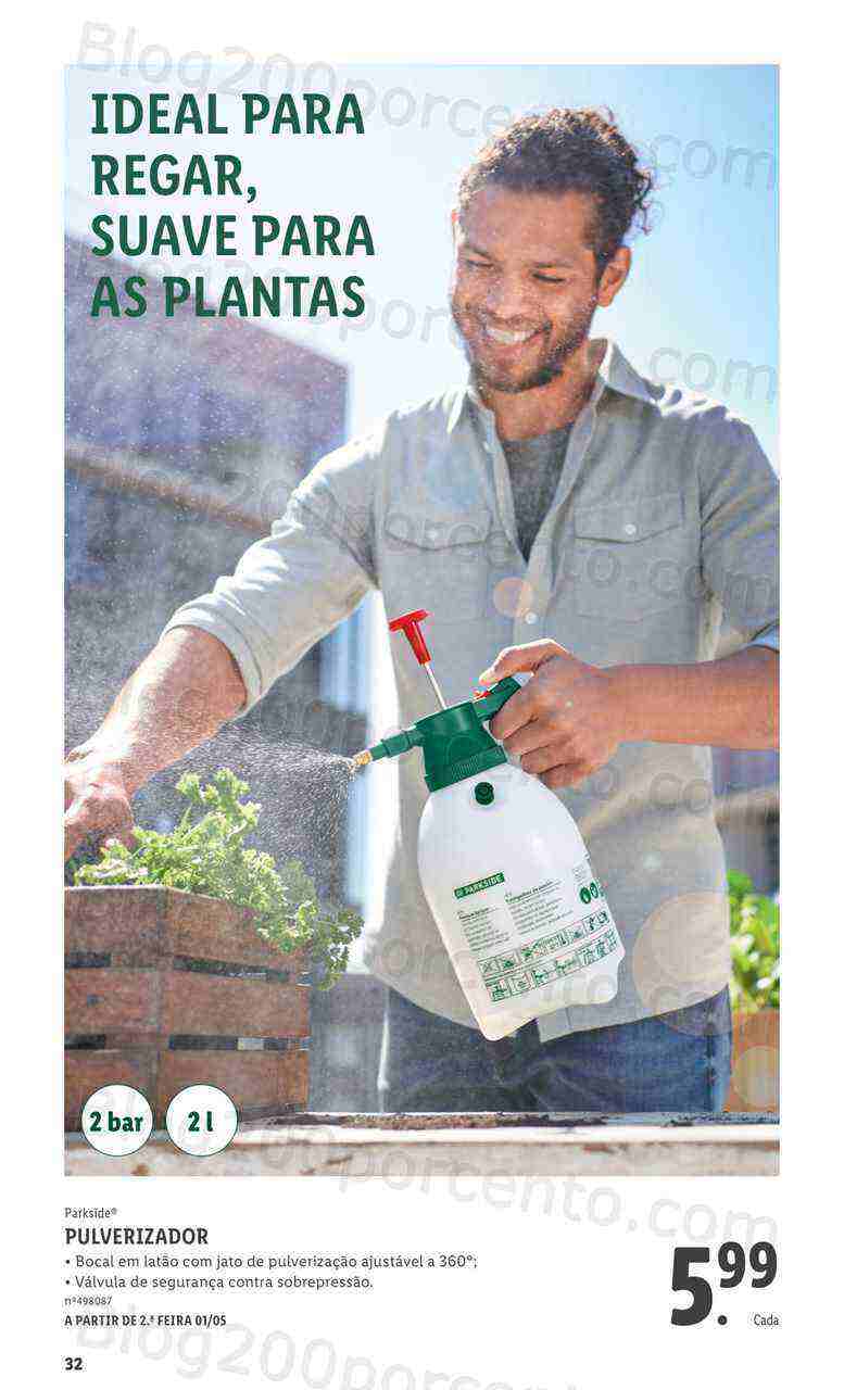 Antevisão Folheto LIDL Especial Jardim Promoções para Abril e Maio!