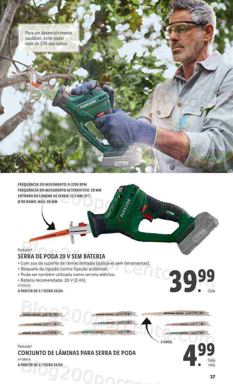 Antevisão Folheto LIDL Especial Jardim Promoções para Abril e Maio!