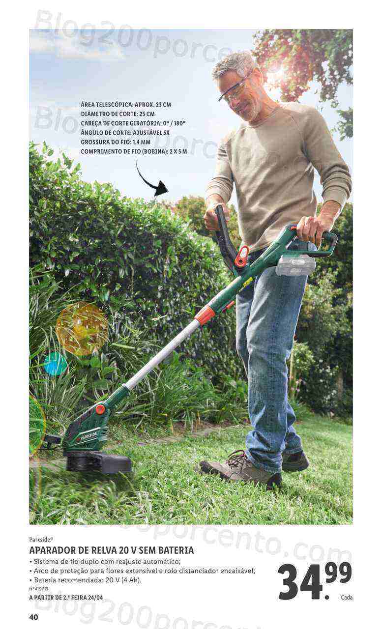 Antevisão Folheto LIDL Especial Jardim Promoções para Abril e Maio!