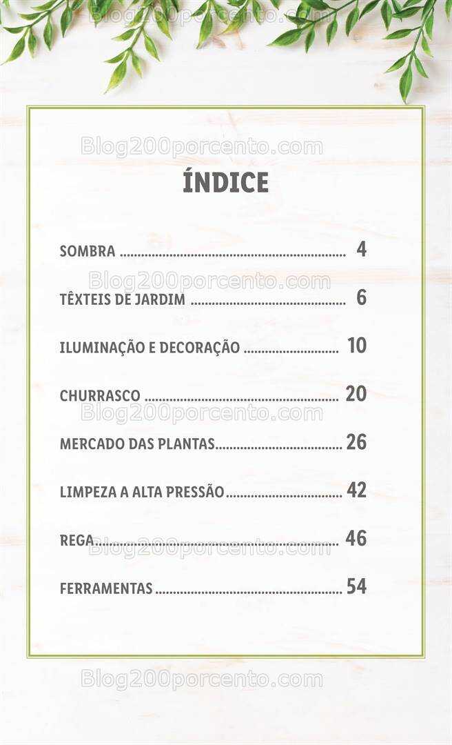 Antevisão Folheto LIDL Jardim Promoções a partir de 1 abril