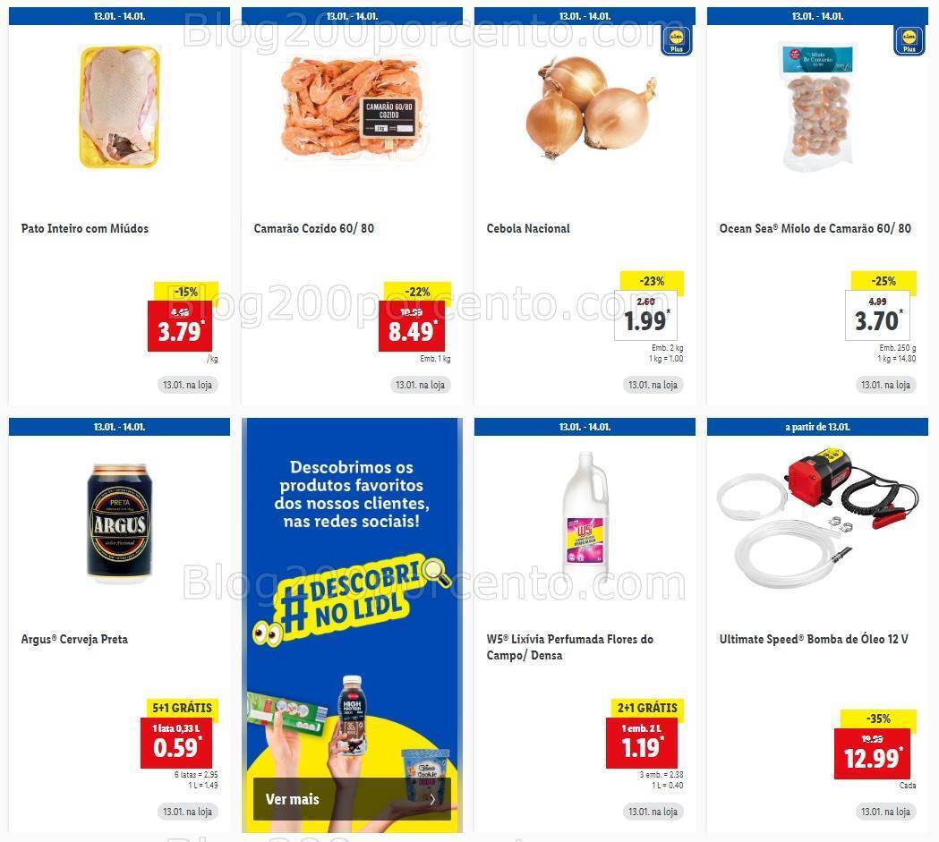 Antevisão Folheto LIDL Promoções de 11 a 17 janeiro