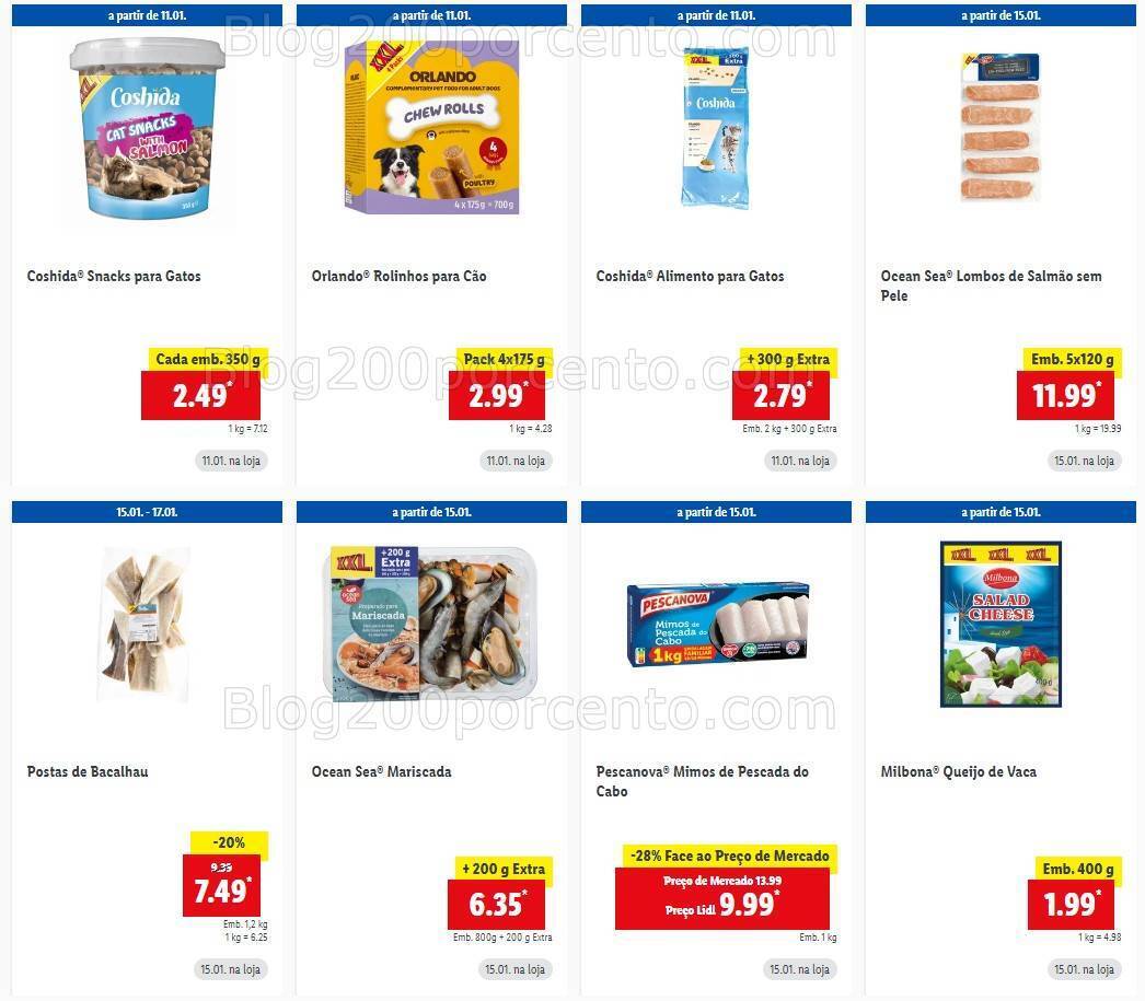 Antevisão Folheto LIDL Promoções de 11 a 17 janeiro