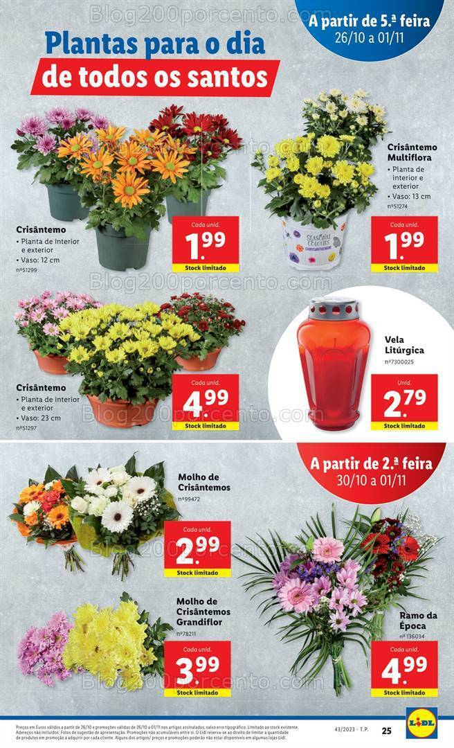 Antevisão Folheto LIDL Promoções de 26 outubro a 1 novembro