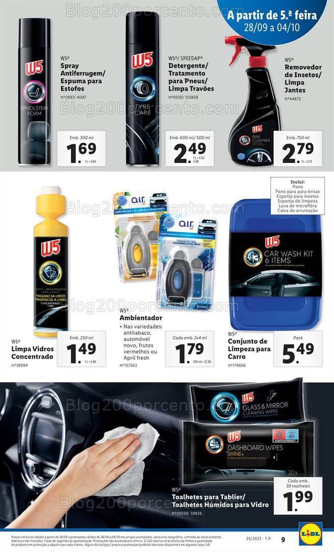 Antevisão Folheto LIDL Bazar Promoções a partir de 28 setembro