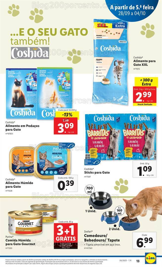 Antevisão Folheto LIDL Promoções de 28 setembro a 4 outubro