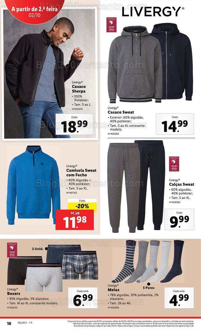 Antevisão Folheto LIDL Bazar Promoções a partir de 2 outubro