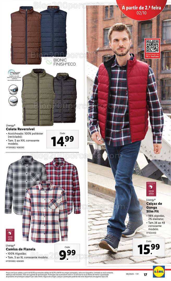 Antevisão Folheto LIDL Bazar Promoções a partir de 2 outubro