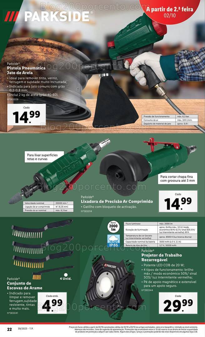 Antevisão Folheto LIDL Bazar Promoções a partir de 2 outubro