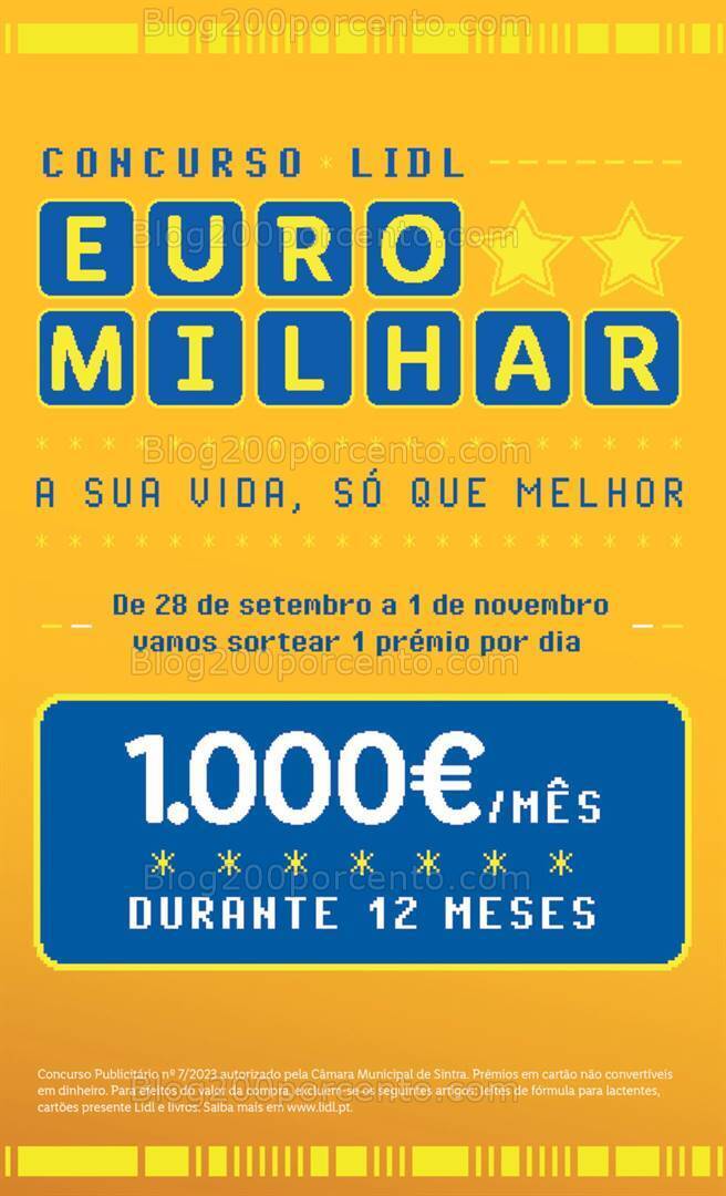 Antevisão Folheto LIDL Promoções de 28 setembro a 4 outubro