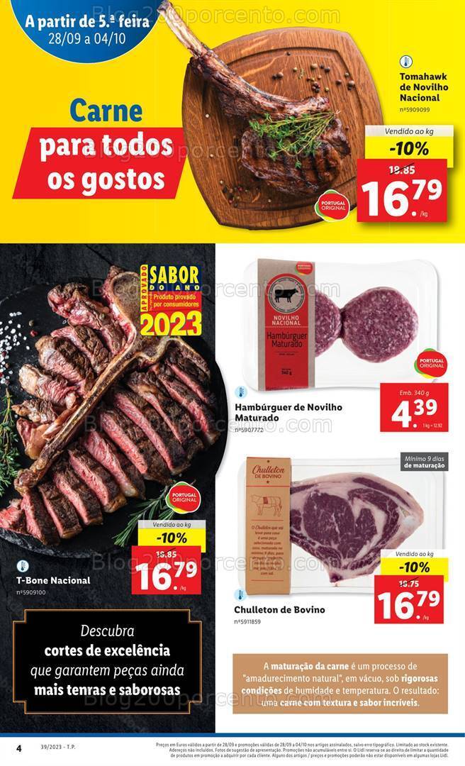 Antevisão Folheto LIDL Promoções de 28 setembro a 4 outubro