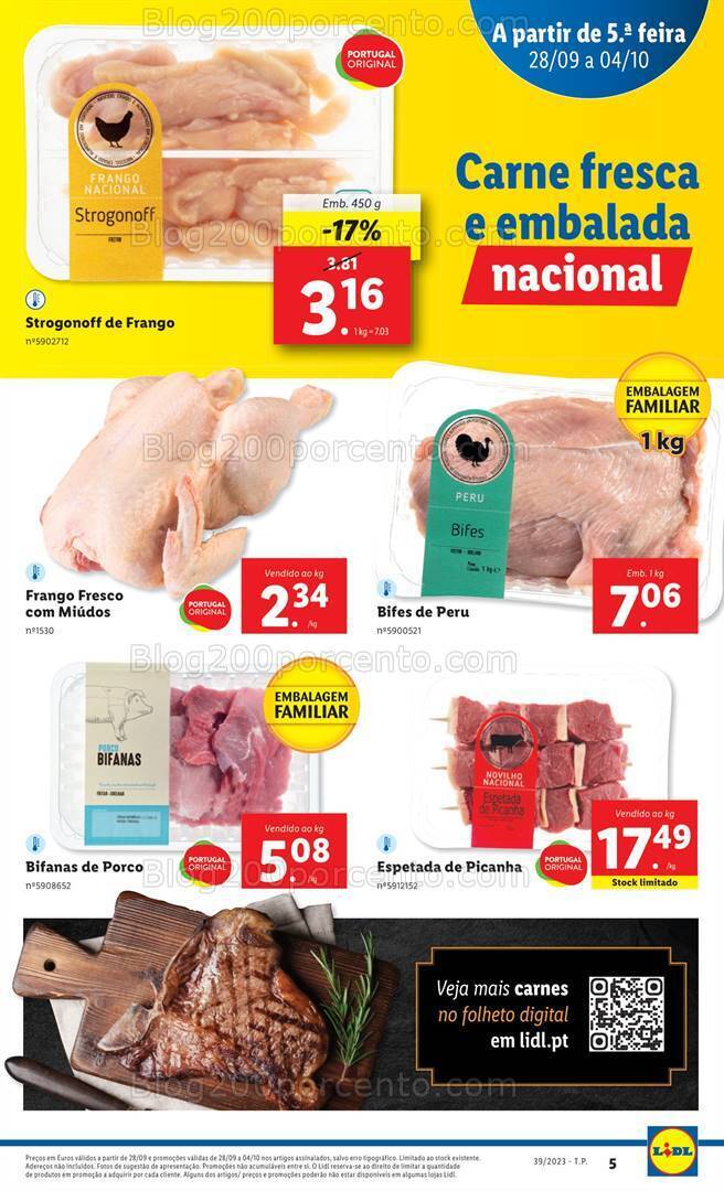 Antevisão Folheto LIDL Promoções de 28 setembro a 4 outubro