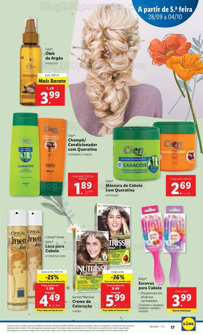 Antevisão Folheto LIDL Promoções de 28 setembro a 4 outubro