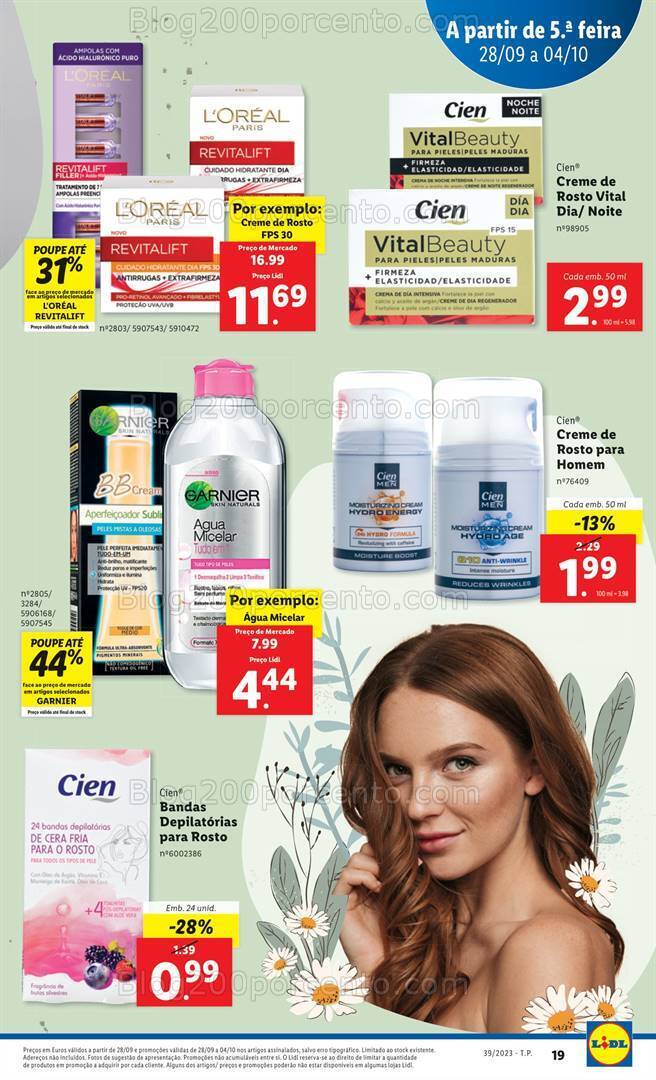 Antevisão Folheto LIDL Promoções de 28 setembro a 4 outubro