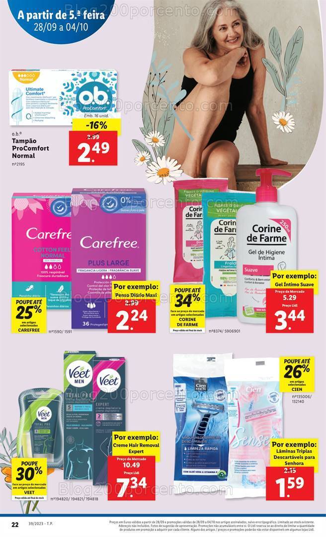 Antevisão Folheto LIDL Promoções de 28 setembro a 4 outubro