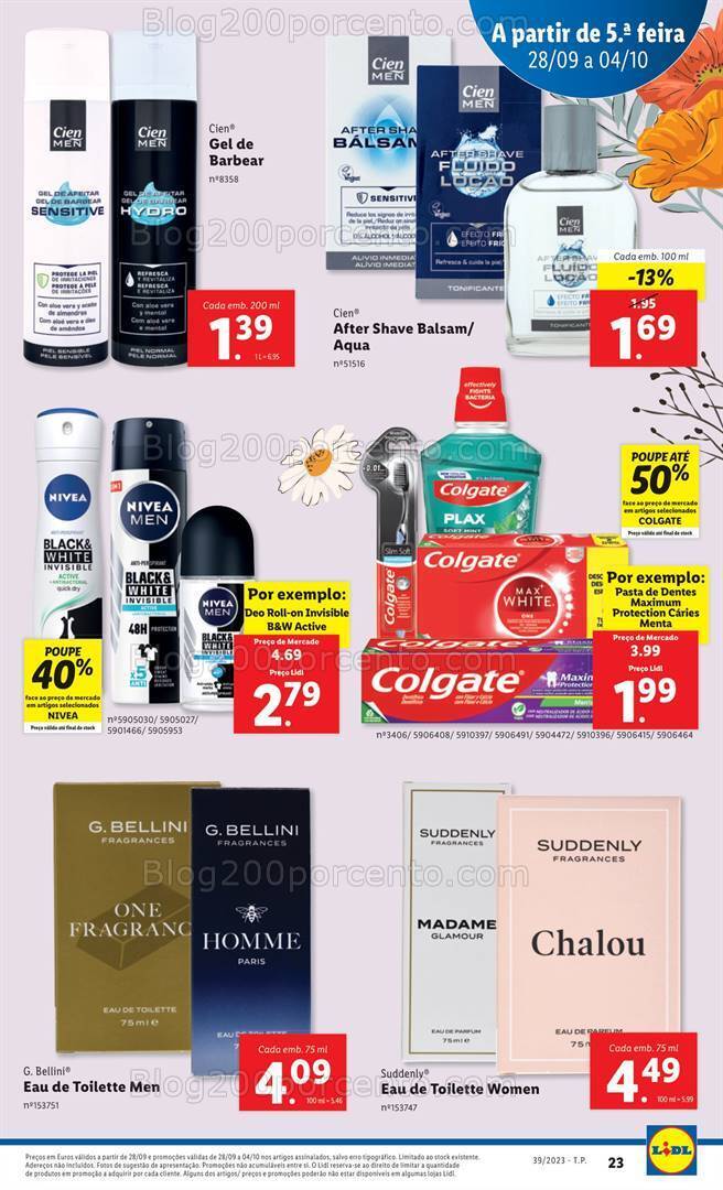 Antevisão Folheto LIDL Promoções de 28 setembro a 4 outubro