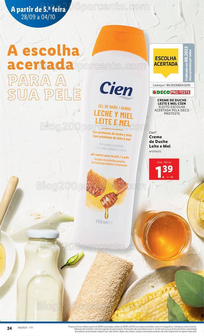 Antevisão Folheto LIDL Promoções de 28 setembro a 4 outubro