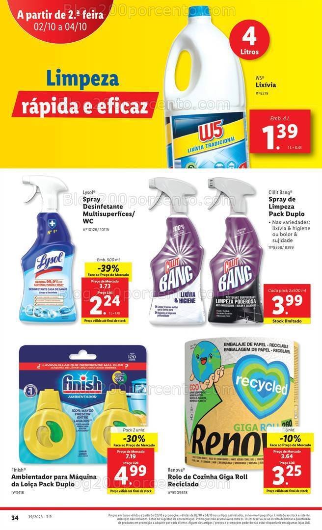 Antevisão Folheto LIDL Promoções de 28 setembro a 4 outubro