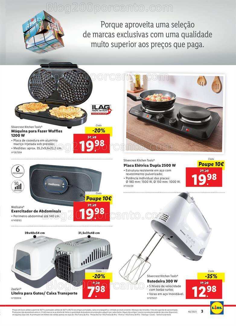 Antevisão Folheto LIDL Extra II Promoções de 30 novembro a 6 dezembro