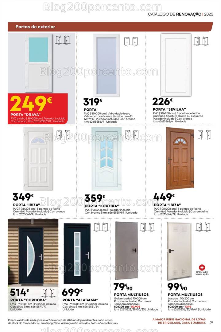 Antevisão Folheto BRICOMARCHÉ Renovação Promoções 23 janeiro a 2 março