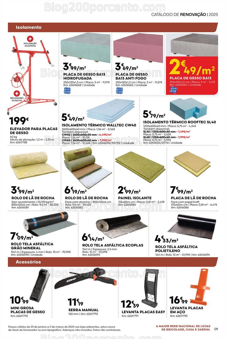 Antevisão Folheto BRICOMARCHÉ Renovação Promoções 23 janeiro a 2 março