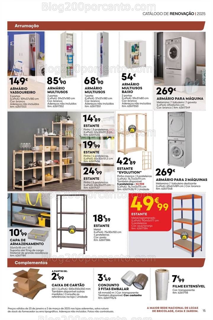 Antevisão Folheto BRICOMARCHÉ Renovação Promoções 23 janeiro a 2 março