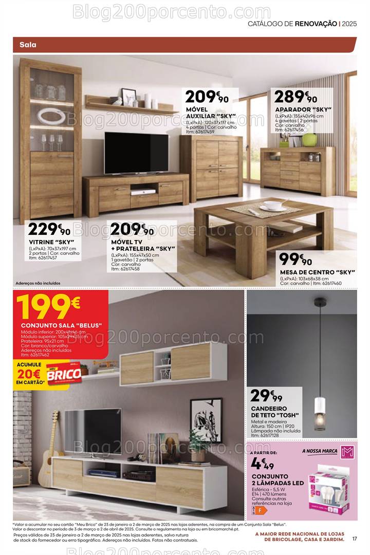 Antevisão Folheto BRICOMARCHÉ Renovação Promoções 23 janeiro a 2 março