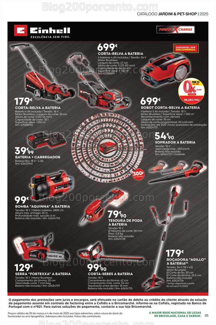 Antevisão Folheto BRICOMARCHÉ Especial Jardim e Pet-Shop Promoções de 20 março a 4 maio